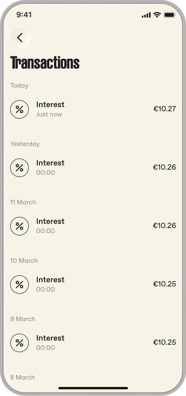 Feels good to get paid every day.