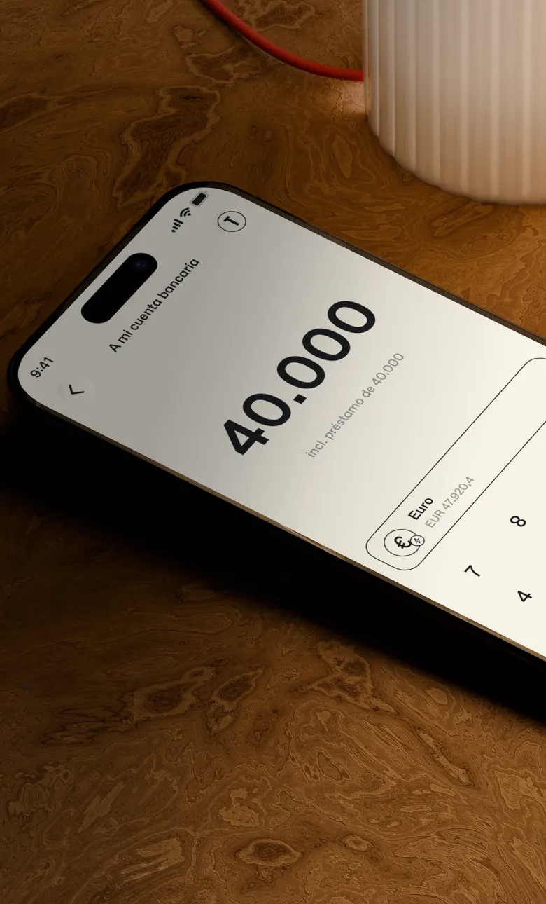 Pide prestado hasta el 80 % del valor de tu portfolio, en EUR