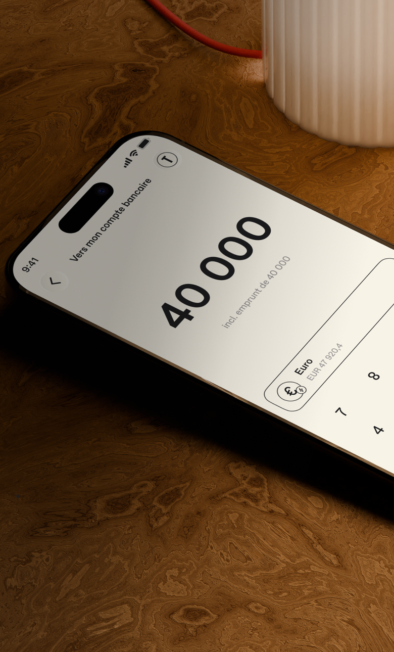 Empruntez jusqu’à 80 % de votre valeur de votre portfolio, en EUR